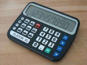 Insenerklassi kalkulaator Platon XL vaegnägijatele kõnega